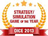 Dice 2013 - Strategy Simulation Game of  the  Year